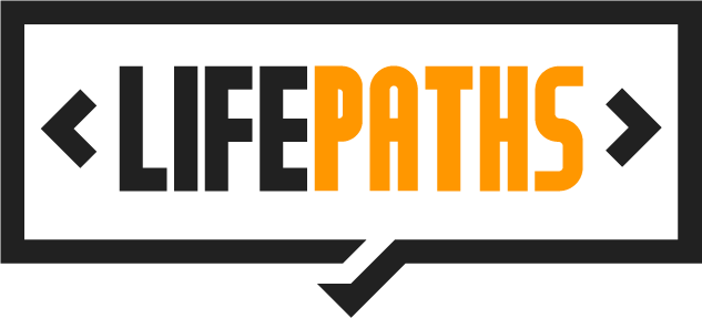 Logo LifePaths, version noire